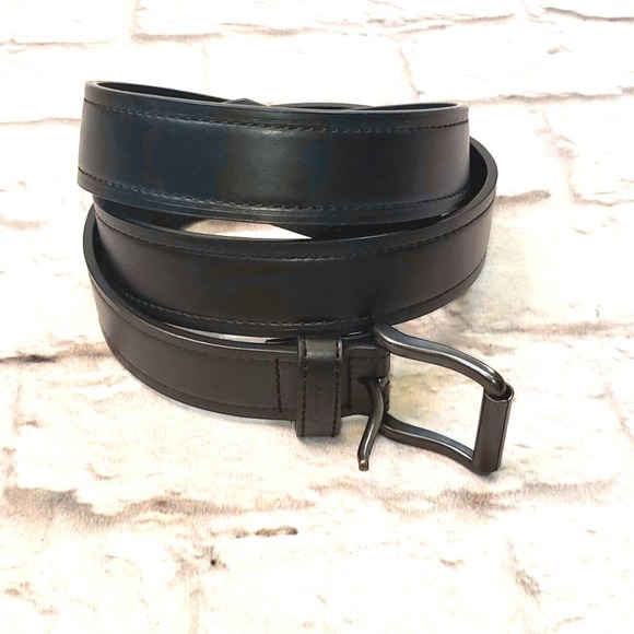 Dickies Other - Dickies men's Black Leather Belt size  50-52